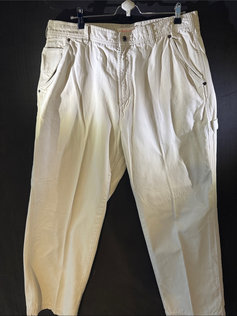 Timberland Men’s Cream Carpenter Chinos